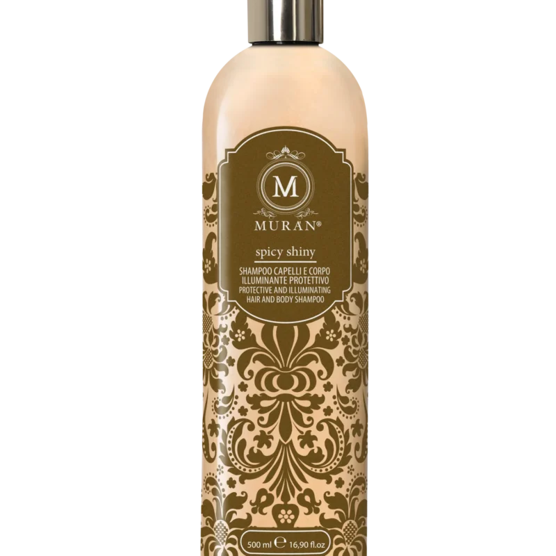 Spicy Shiny Захисний шампунь для сяйва волосся та тіла  500 мл / 16,90-6,76 fl.oz
